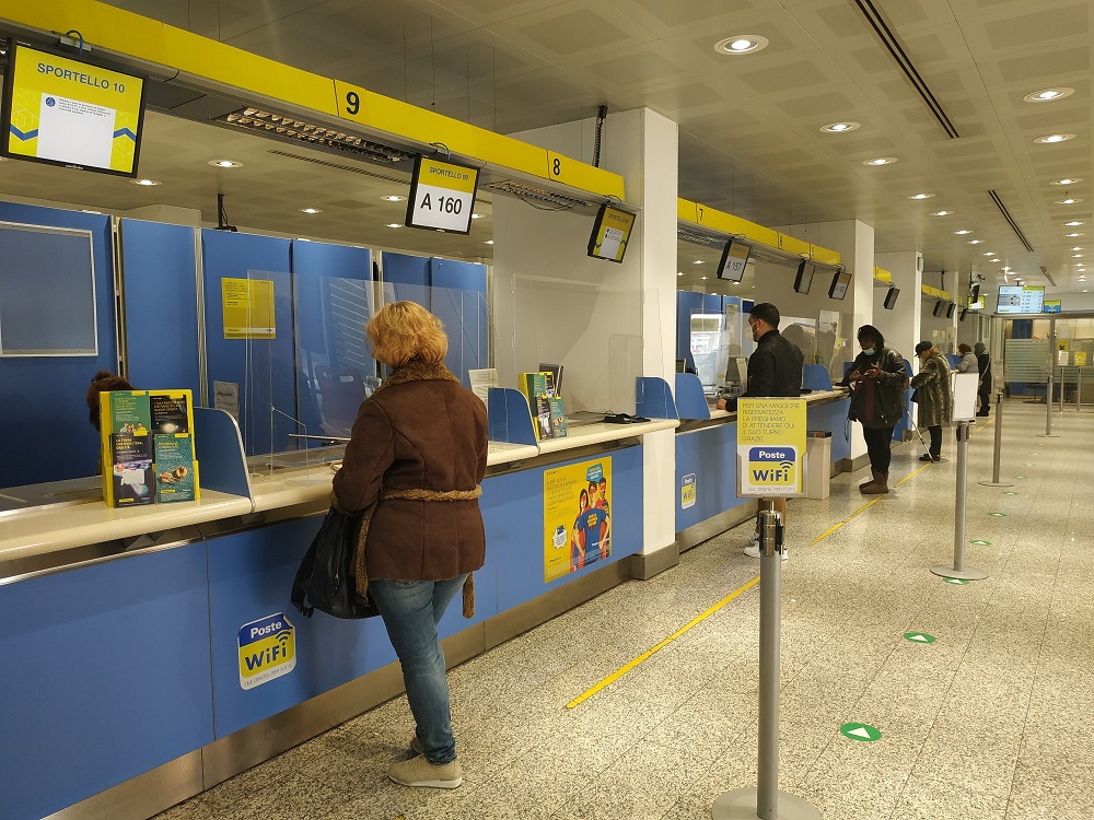 POSTE ITALIANE: IN PROVINCIA DI RIETI DAL 1° MARZO IN PAGAMENTO LE PENSIONI DEL MESE