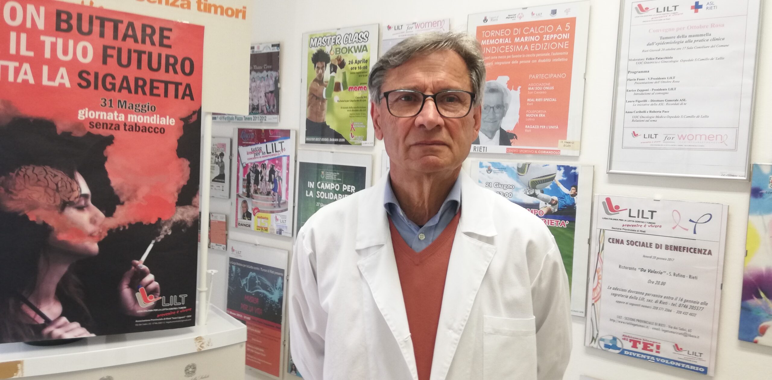 “Settimana Nazionale per la Prevenzione Oncologica”, la Lilt reatina in campo da oggi al 24 marzo