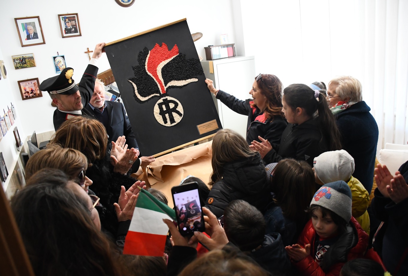 CASTEL DI TORA, STAZIONE DEI CARABINIERI INTITOLATA AL MARESCIALLO ANTEI