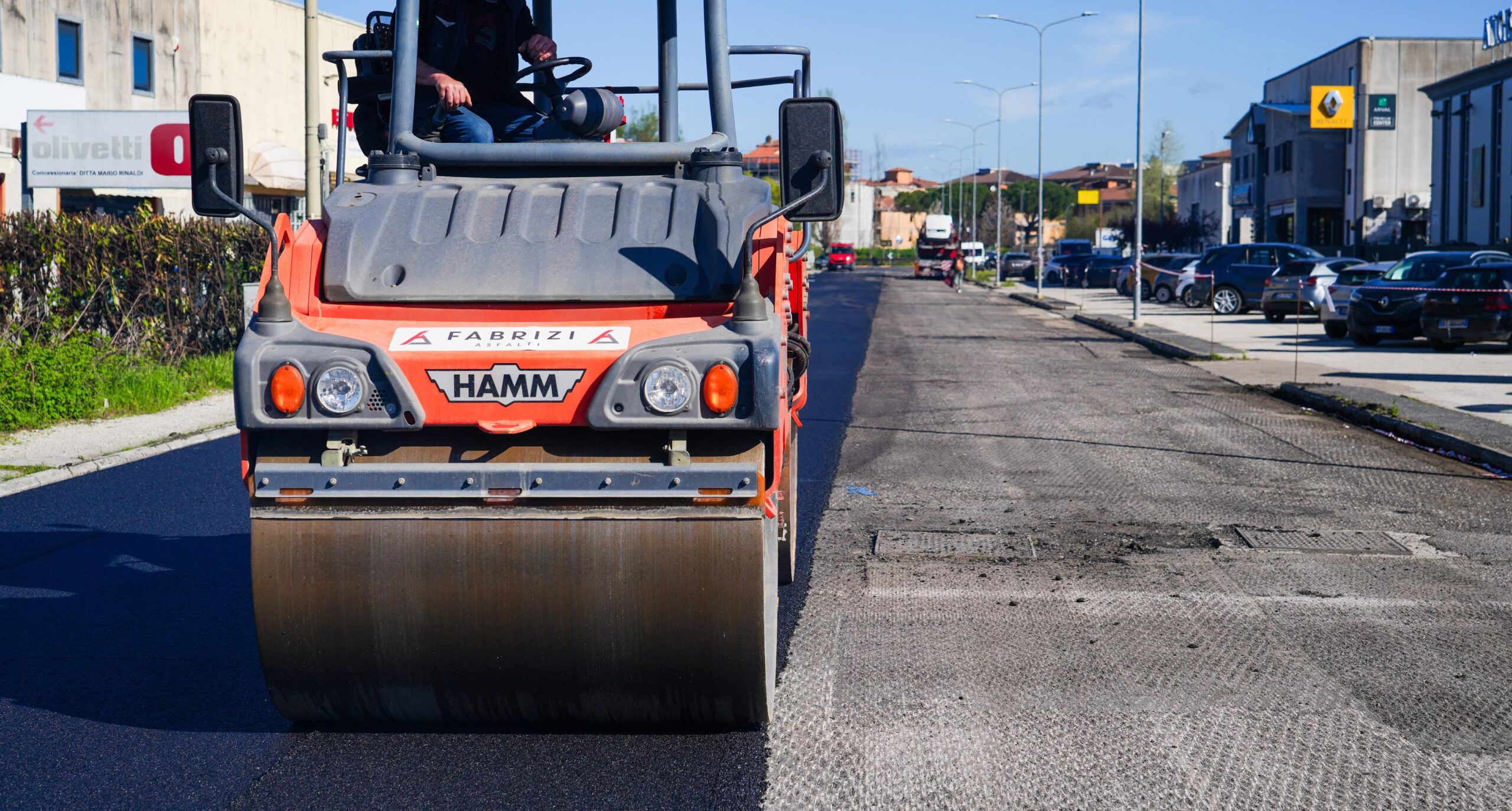 Al via la ripavimentazione delle strade interessate dalla realizzazione dei nuovi ponti di Macelletto e via Velinia
