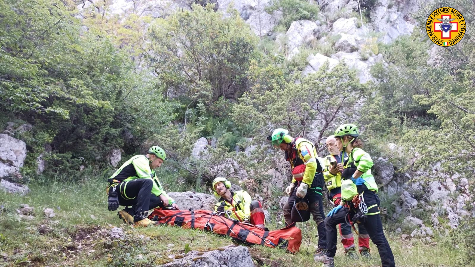 CADE DURANTE UNA SCALATA, SOCCORSO ARRAMPICATORE PRECIPITATO A CONFIGNI