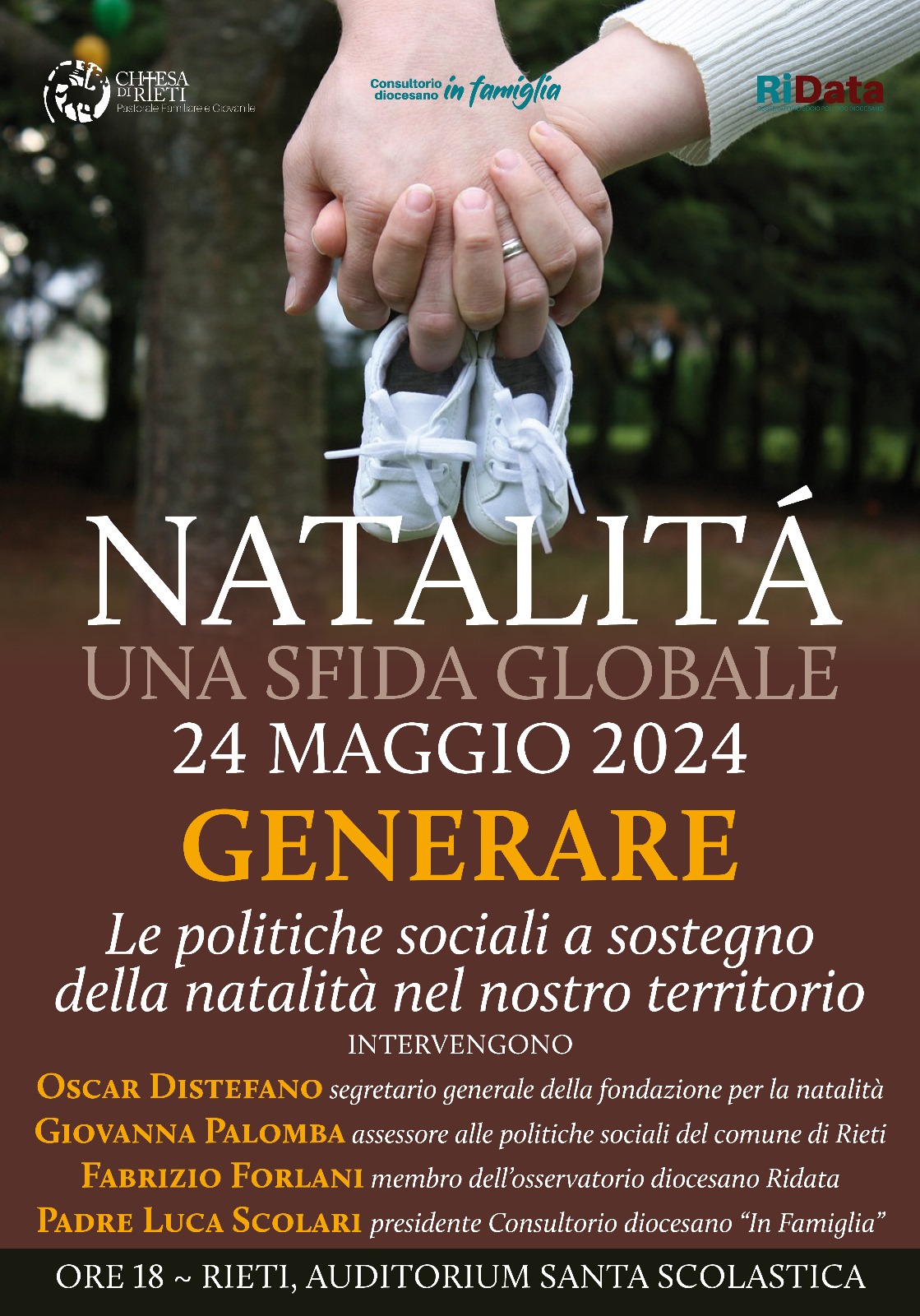 LA NATALITA’ COME SFIDA GLOBALE, DOMANI A RIETI UN CONVEGNO
