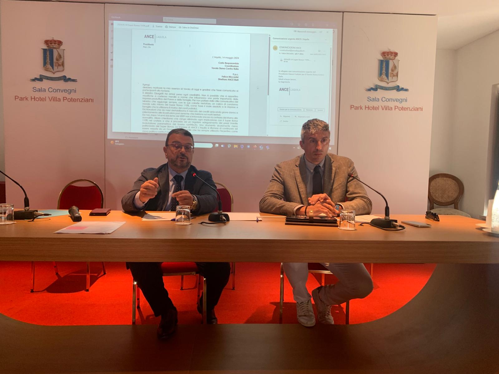 COORDINAMENTO SISMA 2016 DI ANCE, SVOLTA A RIETI LA SECONDA RIUNIONE