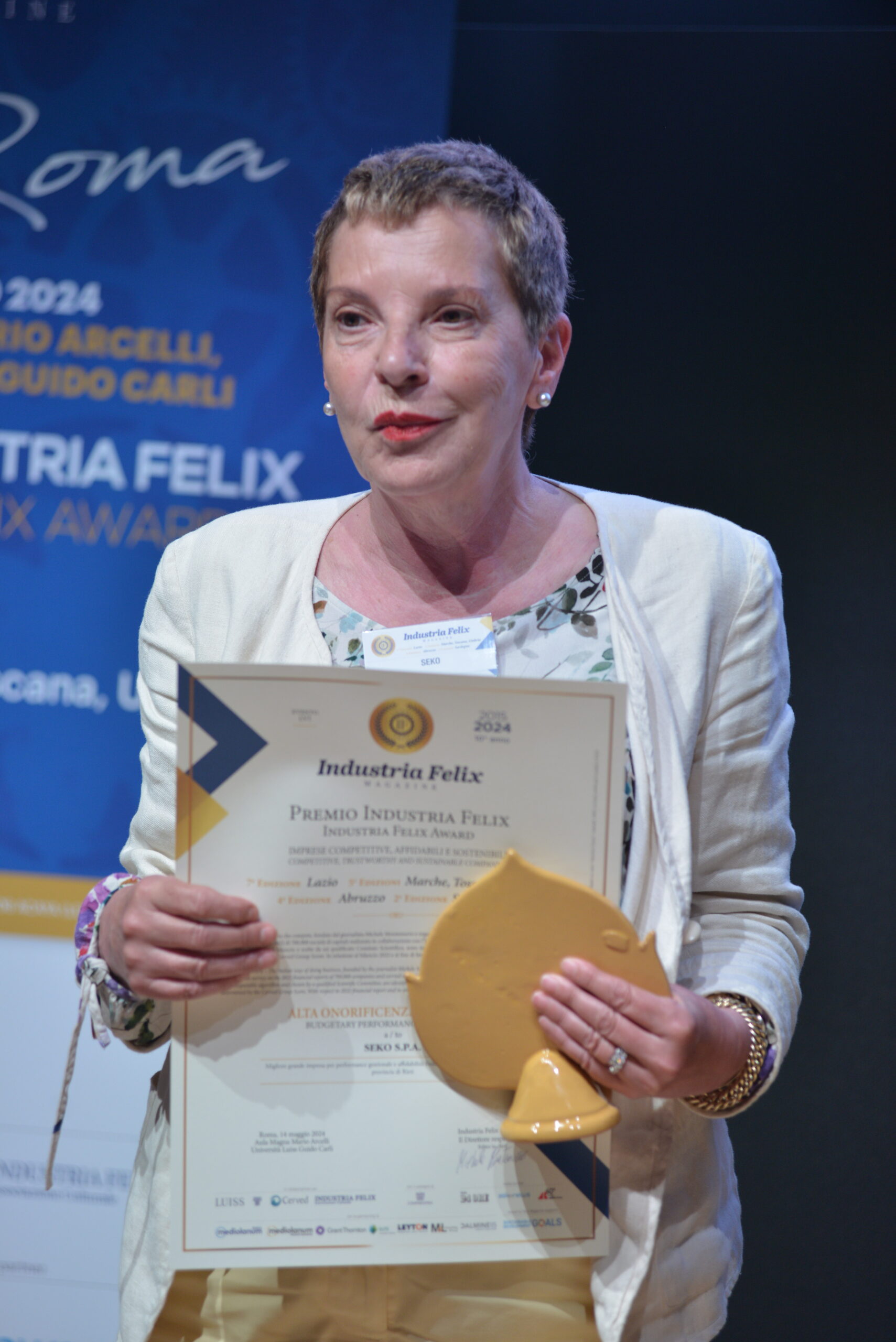 PREMIO INDUSTRIA FELIX A SEKO SPA