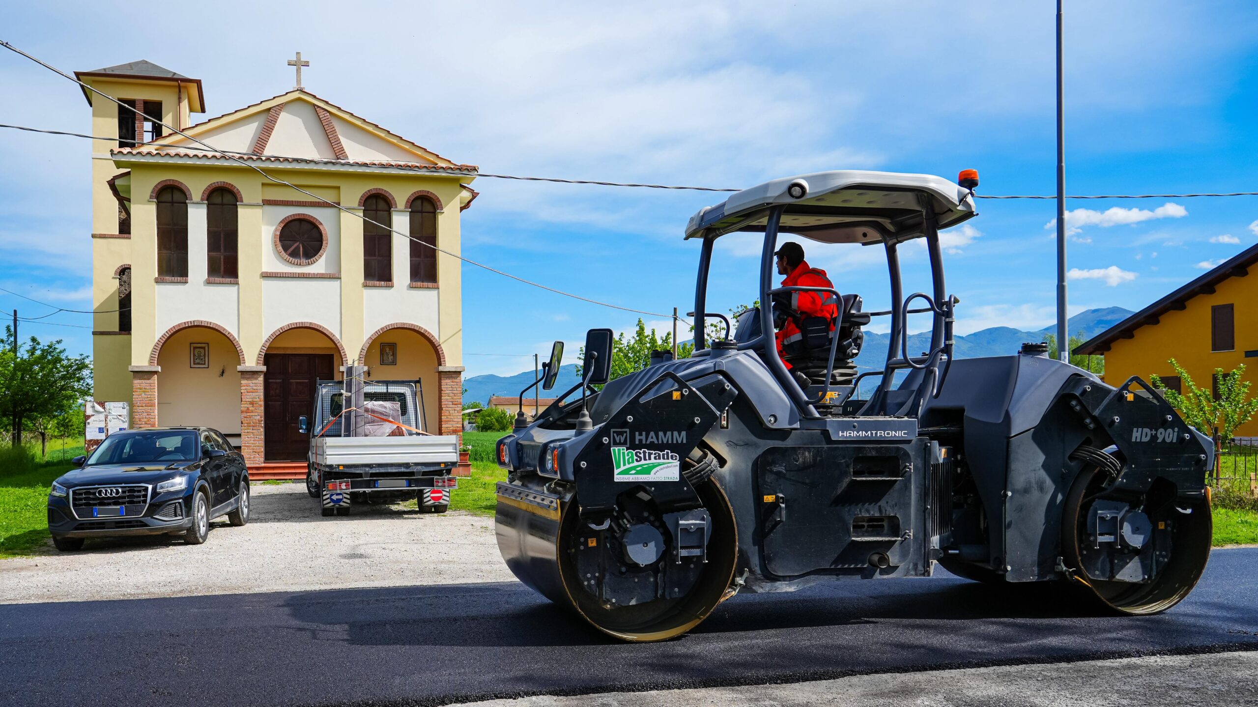 PIANA REATINA, AL VIA LA RIPAVIMENTAZIONE SU VIA VELINIA