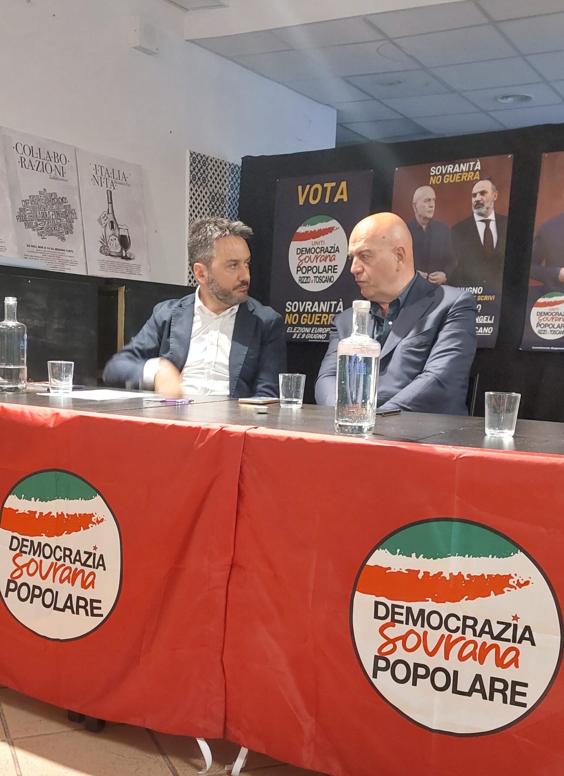 Roberto D’Angeli è il coordinatore della provincia di Rieti di Democrazia Sovrana Popolare
