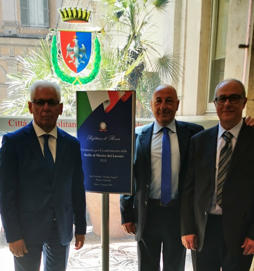 FEDERLAZIO RINGRAZIA I NUOVI MAESTRI DEL LAVORO