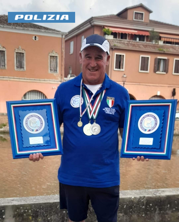 POLIZIOTTO REATINO CAMPIONE ITALIANO INTERFORZE DI PESCA SPORTIVA FEEDER A SQUADRE