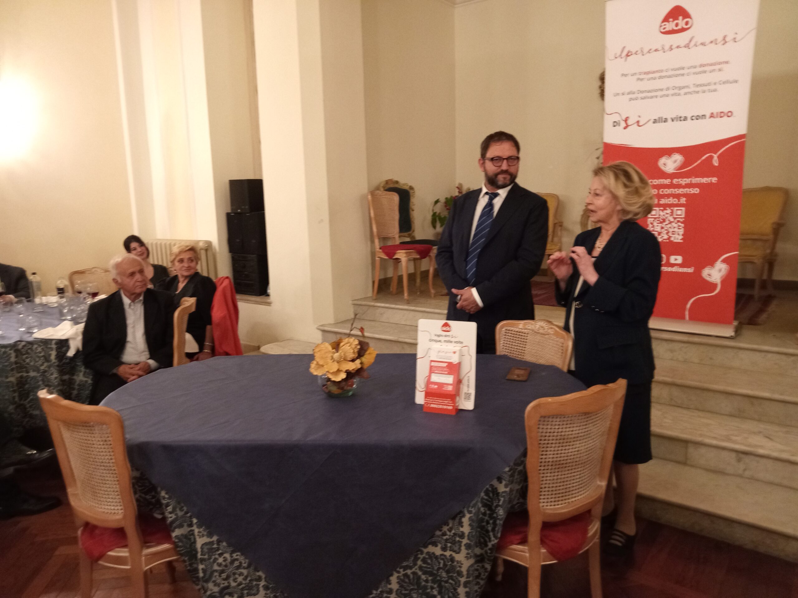 L’AIDO RIETI HA SALUTATO IL NUOVO PRESIDENTE ENRICO CALISESI