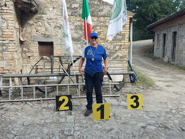 Arco compound Master Femminile, Carla Colonnelli prima classificata ad Alanno