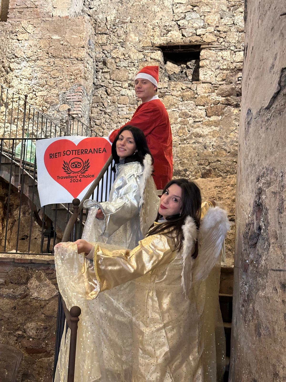 RIETI SOTTERRANEA RICEVE IL CERTIFICATO DI ECCELLENZA TRIPADVISOR 2024