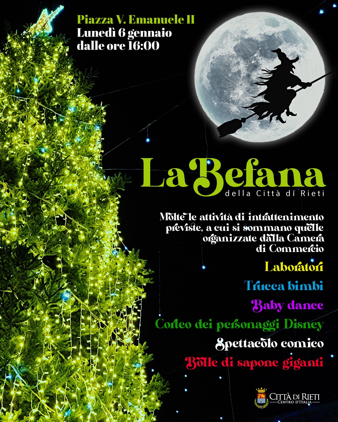 LA BEFANA DELLA CITTA’ DI RIETI