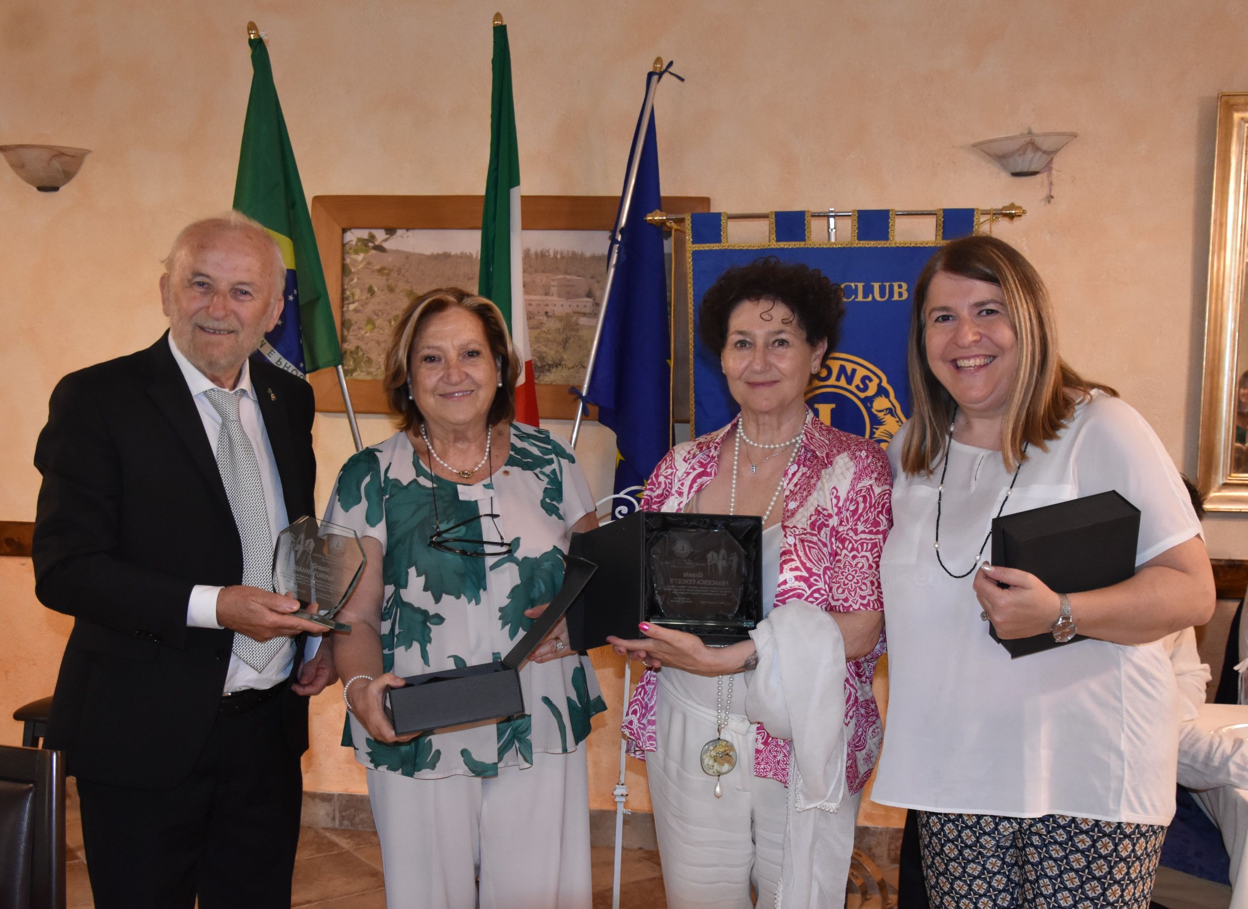 Passaggio della Campana al Lions Club Amatrice Micigliano Terminillo, Loretana Grossi la nuova Presidente