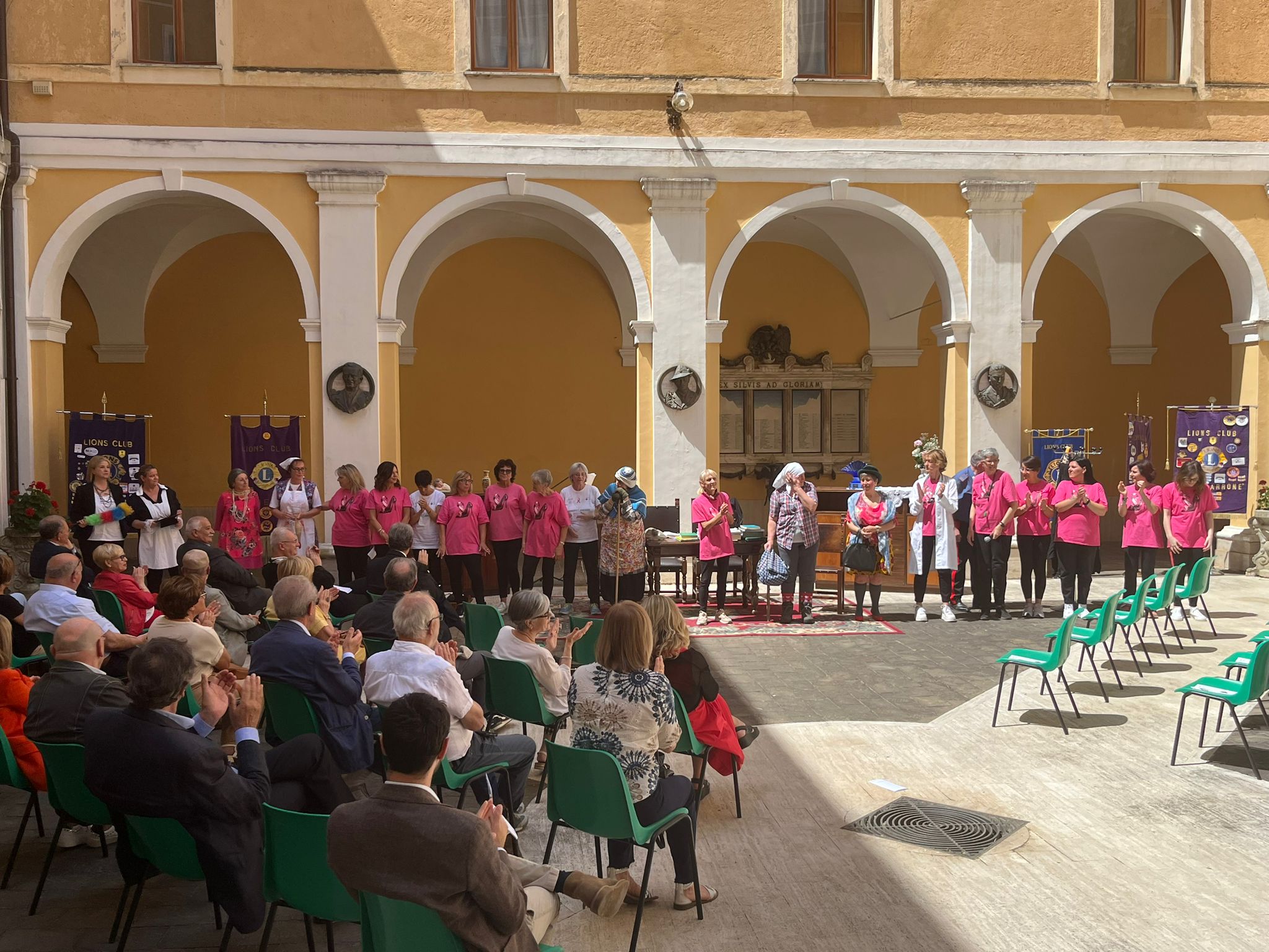 Cittaducale, celebrata la Festa dell’ amicizia lionistica presso la Scuola Forestale Carabinieri