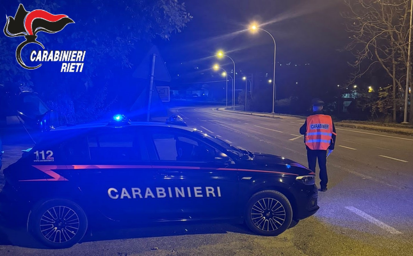 BILANCIO 2025, CARABINIERI DI RIETI: TRIPLICATE LE DENUNCE PER GUIDA SOTTO L’EFFETTO DI STUPEFACENTI