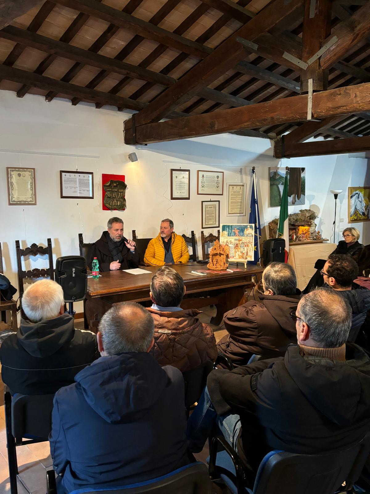 A GRECCIO PRESENTATO IL LIBRO DI PADRE CASTALDI