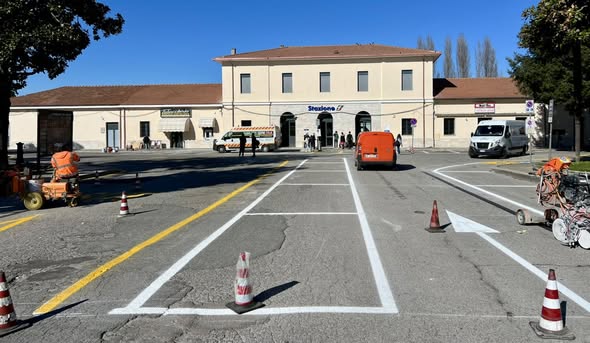 RIETI, PARCHEGGI PER LA LIBERA SOSTA NEL PIAZZALE DELLA STAZIONE