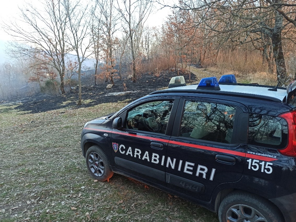 CANTALICE, ESEGUITO ORDINE DI CARCERAZIONE PER INCENDIO BOSCHIVO DOLOSO