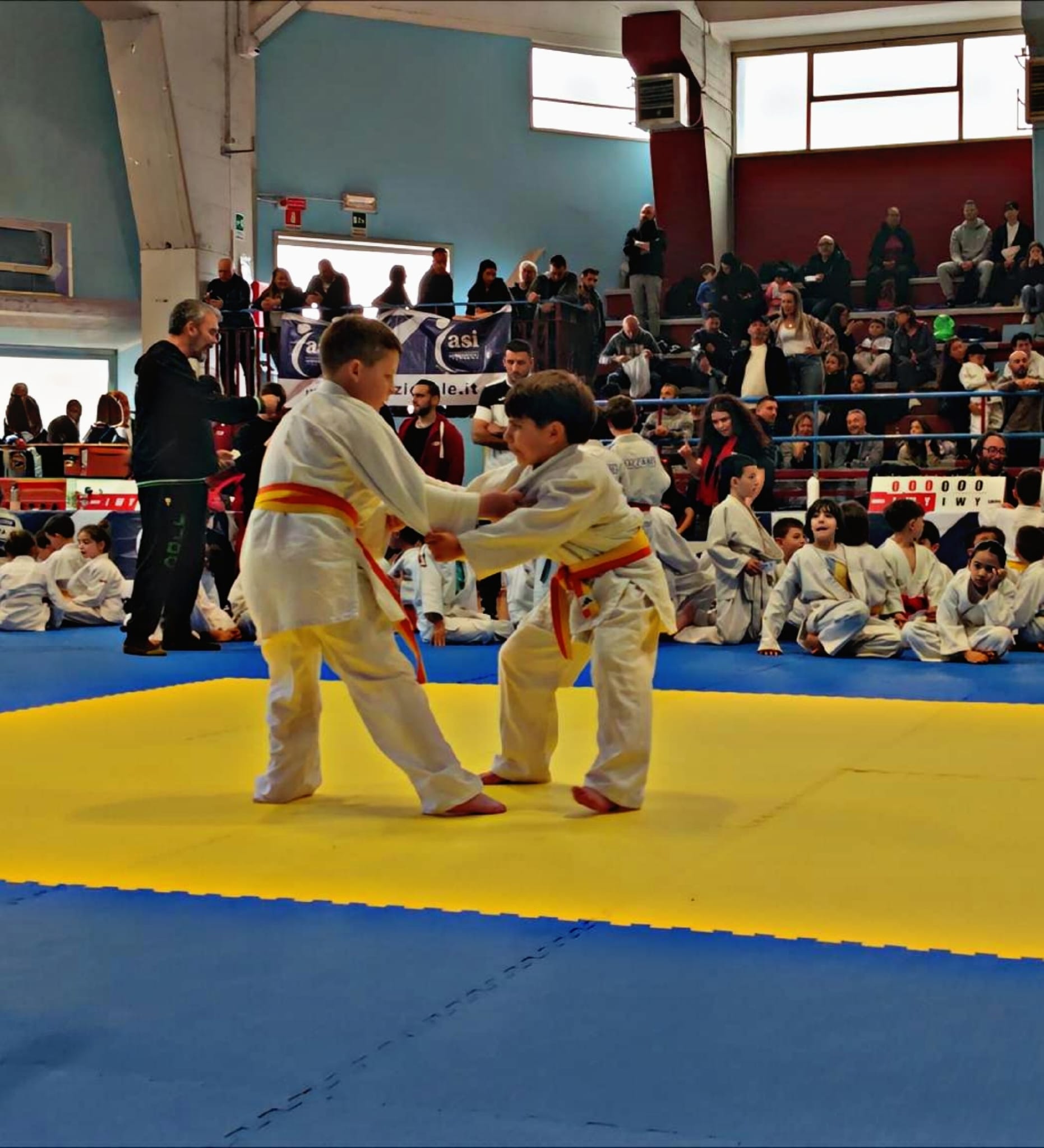 Oltre 300 giovani judoka al PalaMalfatti: grande successo per il Tour Giovani Judoka