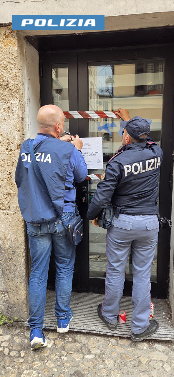 foto comunicato stampa del 15 maggio 2026 – disposta chiusura bar art 100 (1)
