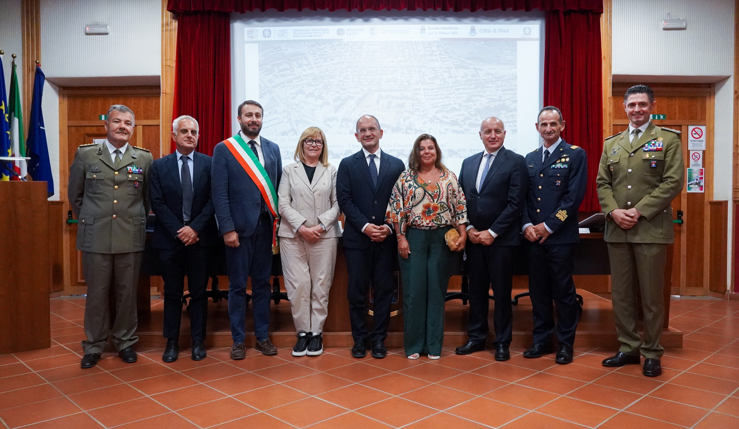 SISMA, RINALDI: “ACCORDO INTERVENTI, CASERMA VERDIROSI OPERA STRATEGICA PER RIETI”