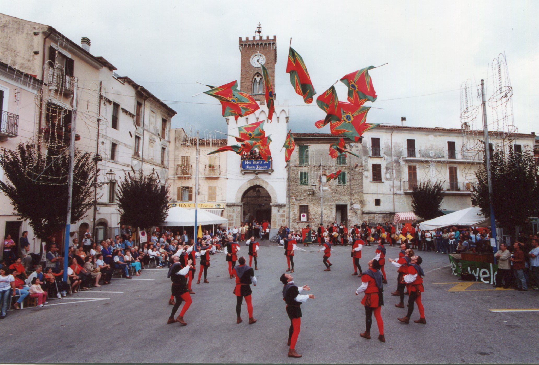 Sbandieratori di Borgo Velino, dopo i successi di Zagabria e Sarajevo arriva oggi l’Open Day
