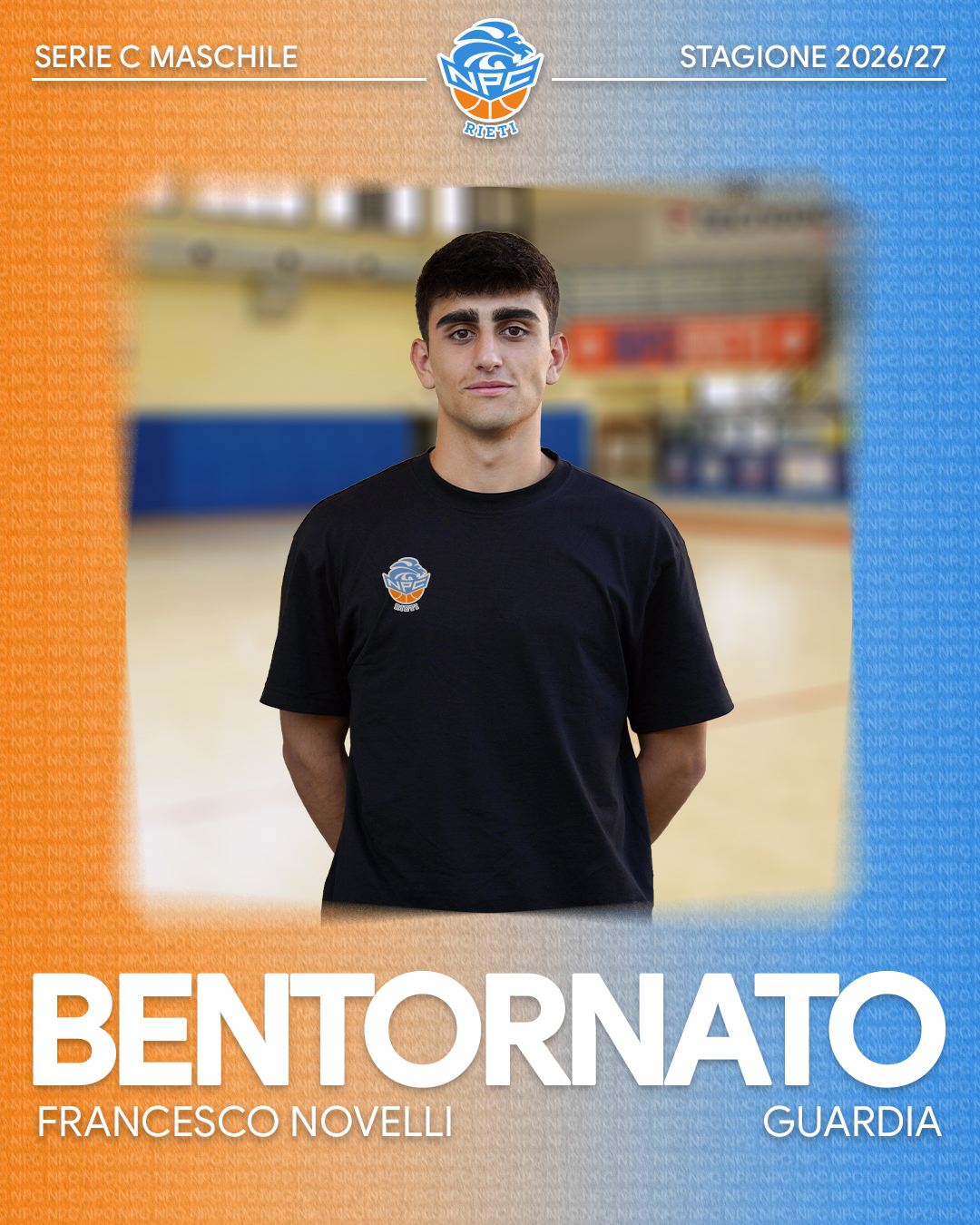 Francesco Novelli torna in casa Npc Rieti