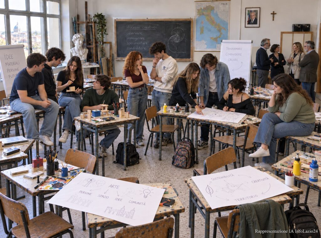 RIETI, CENTO STUDENTI PER UN PROGETTO_hackathon arte scuola l'aquila città cultura incontro informazione_InfoLazio24 1