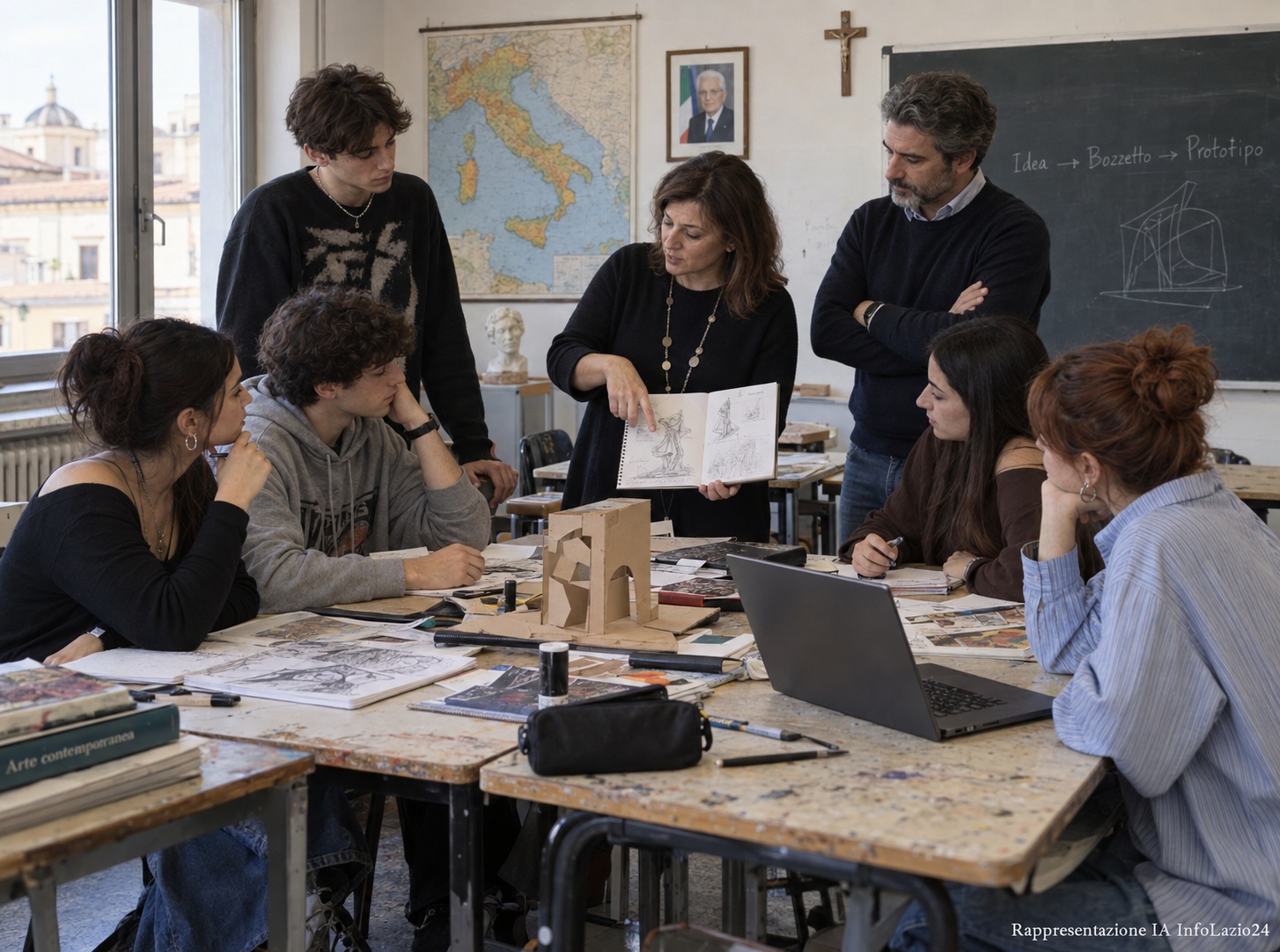 RIETI, CENTO STUDENTI PER UN PROGETTO