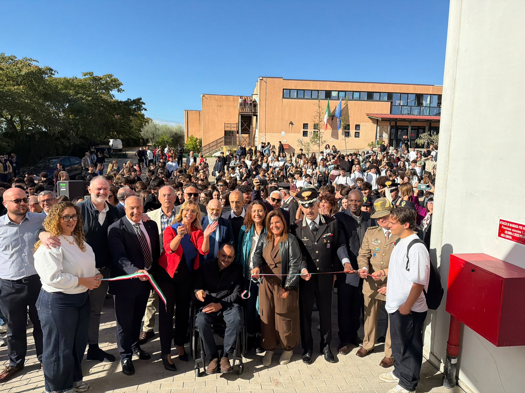 INAUGURATA LA NUOVA PALAZZINA DEL POLO DIDATTICO DI PASSO CORESE