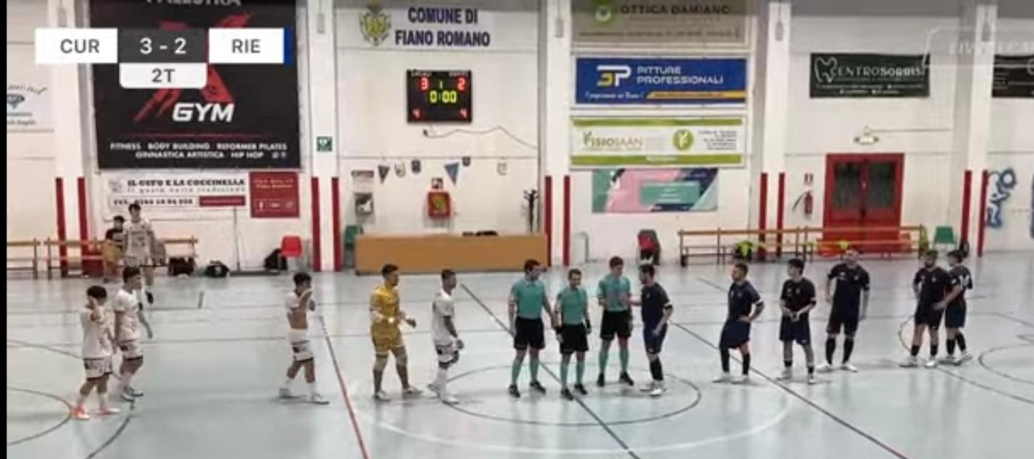 Coppa Divisione, la New Real Rieti si arrende al Cures: amaranto-celesti eliminati